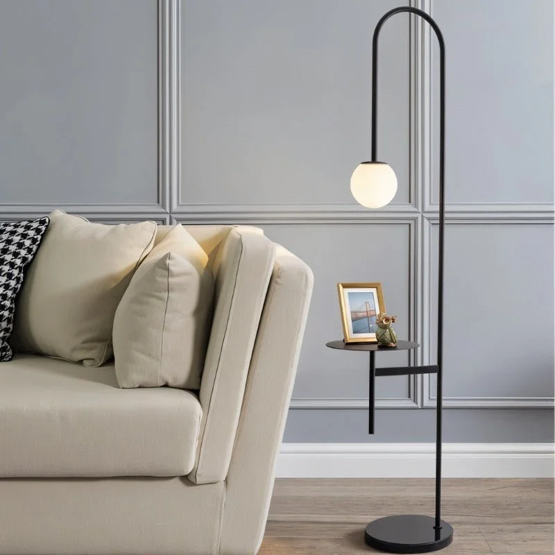 Dimmable Floor Lamp for Adjustable Lighting AmbianceGurnal Floor Lamp with Side Table