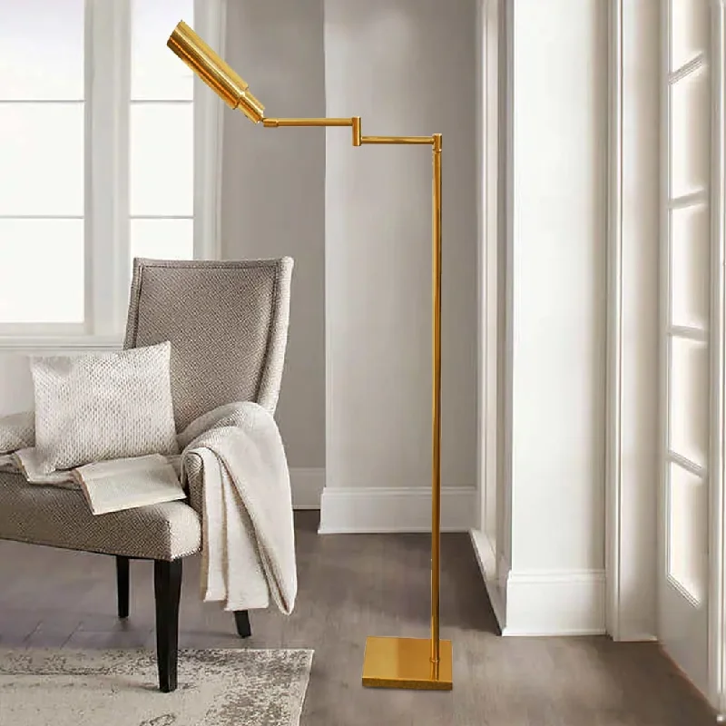 Bohemian Inspired Floor Lamp for Eclectic Home DecorK & L Cylinder