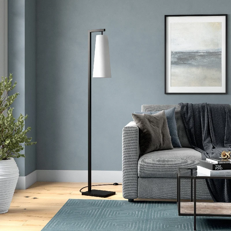 Fabric Floor Lamp with a Linen Shade for a Relaxed AestheticMoser Floor Lamp