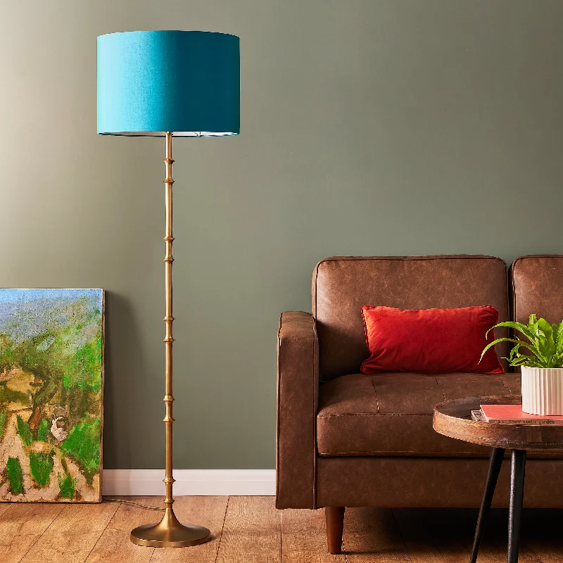  Way Switch Floor Lamp for Multiple Light Intensity LevelsPitigliano floor lamp in brass