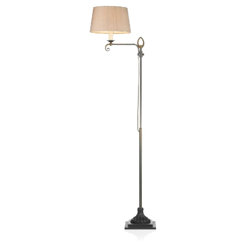 Marble Base Floor Lamp for a Touch of LuxuryStratford Aged Brass Floor Lamp - ID 8176