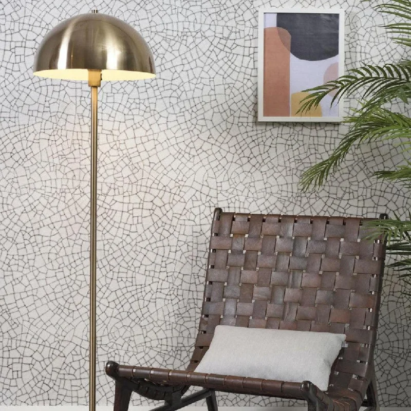 Metal Floor Lamp with a Matte Black Finish for a Sleek LookToulouse Gold & Marble Floor Lamp - Its About RoMi