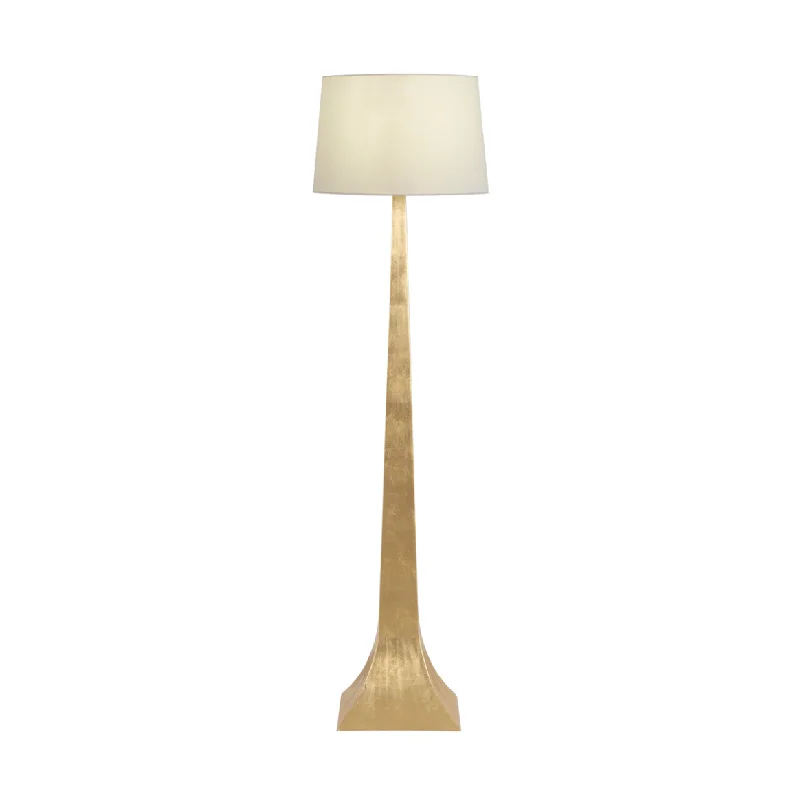 Marble Base Floor Lamp for a Touch of LuxuryWorlds Away Reaves Floor Lamp - Gold Leaf