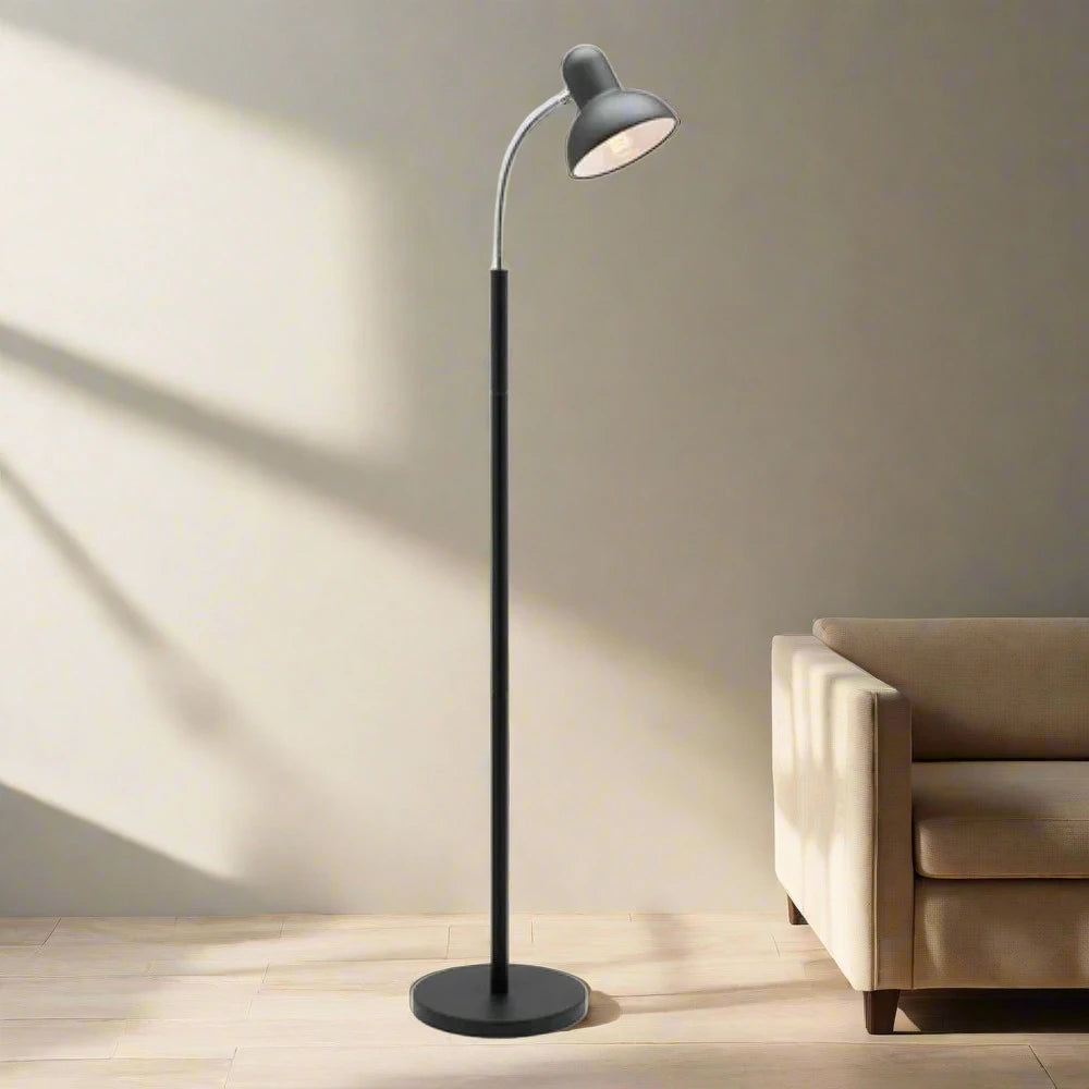 fabric table lamps with a linen shade for a relaxed and breathable lookBen Floor Lamp