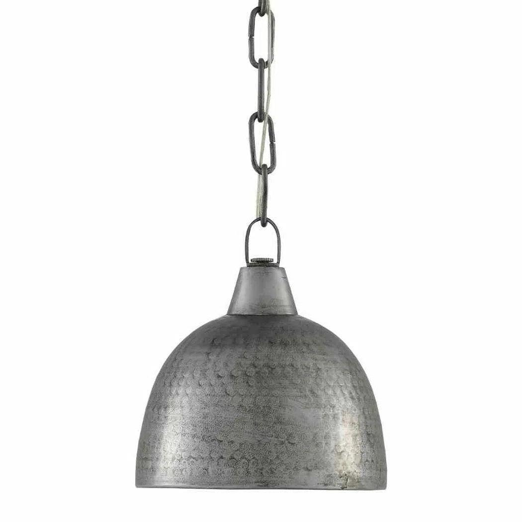 Gothic Ceiling Lights with Dark Metalwork and Pointed ArchesGothic Ceiling Lights with Dark Metalwork and Pointed ArchesBlackened Steel Earthshine Steel Small Pendant