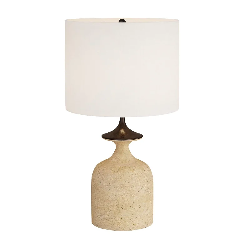 leather table lamps with a distressed texture for a rugged charmBRIDGEPORT LAMP