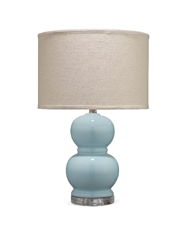 gothic style table lamps with dark finishes for a mysterious lookBubble Table Lamp Light Blue