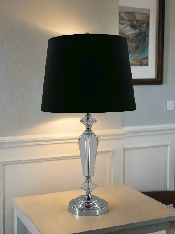 mid century modern table lamps with iconic designs for a stylish studyCrystal Table Lamp