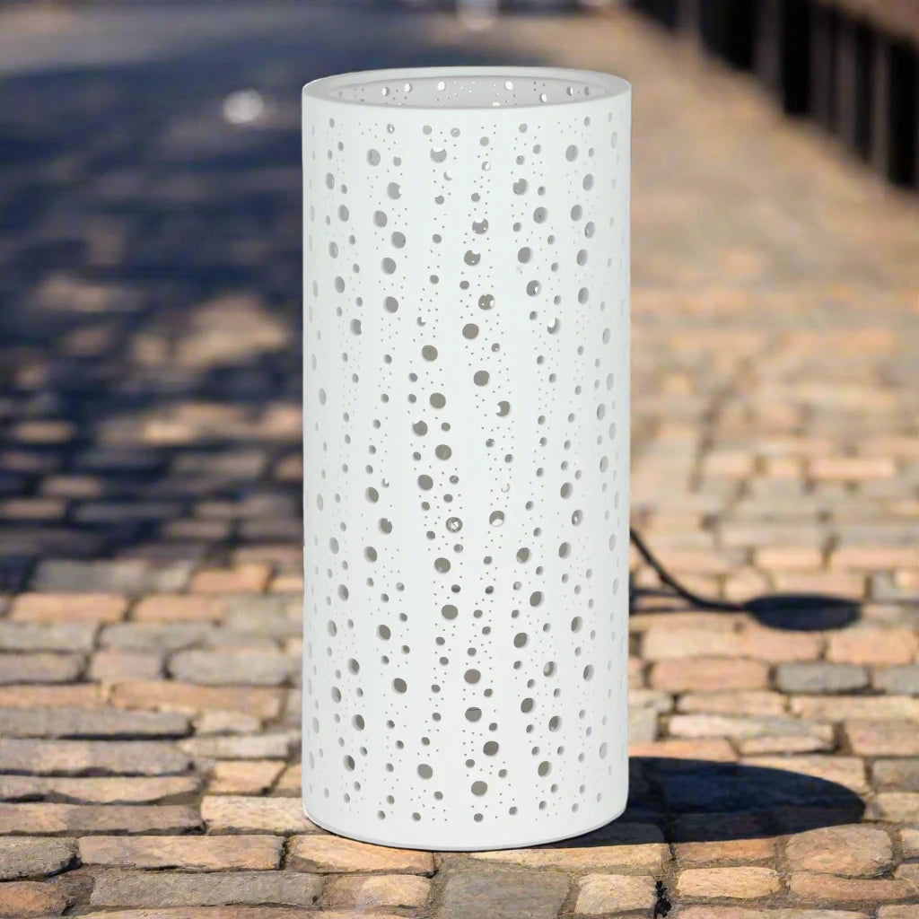 marble table lamps with a luxurious veined pattern for high end decorEdinburgh Ceramic Table Lamp