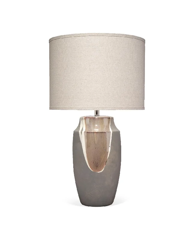 marble table lamps with a luxurious veined pattern for high end decorLandslide Table Lamp