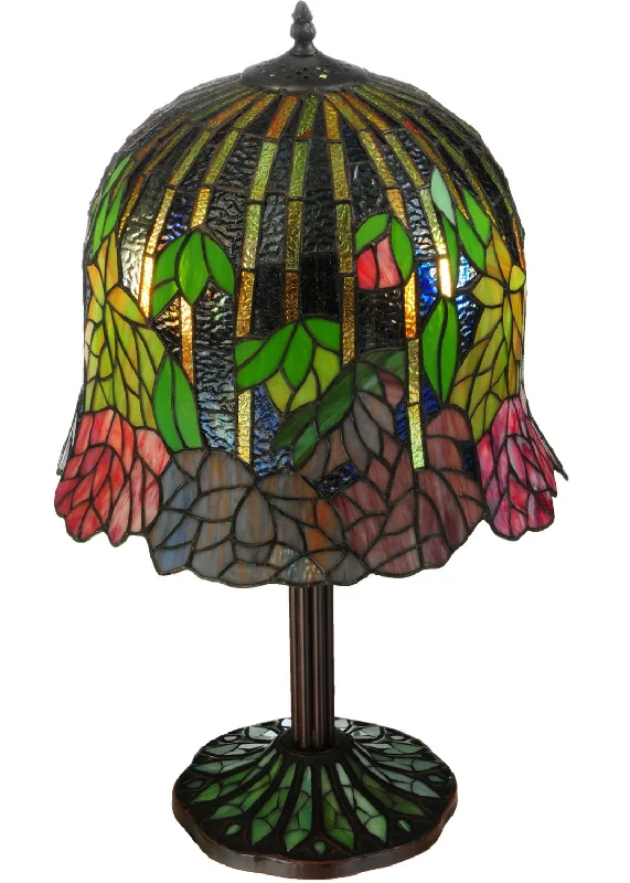 bohemian table lamps with colorful patterns for eclectic bedroomsTwo Light Table Lamp