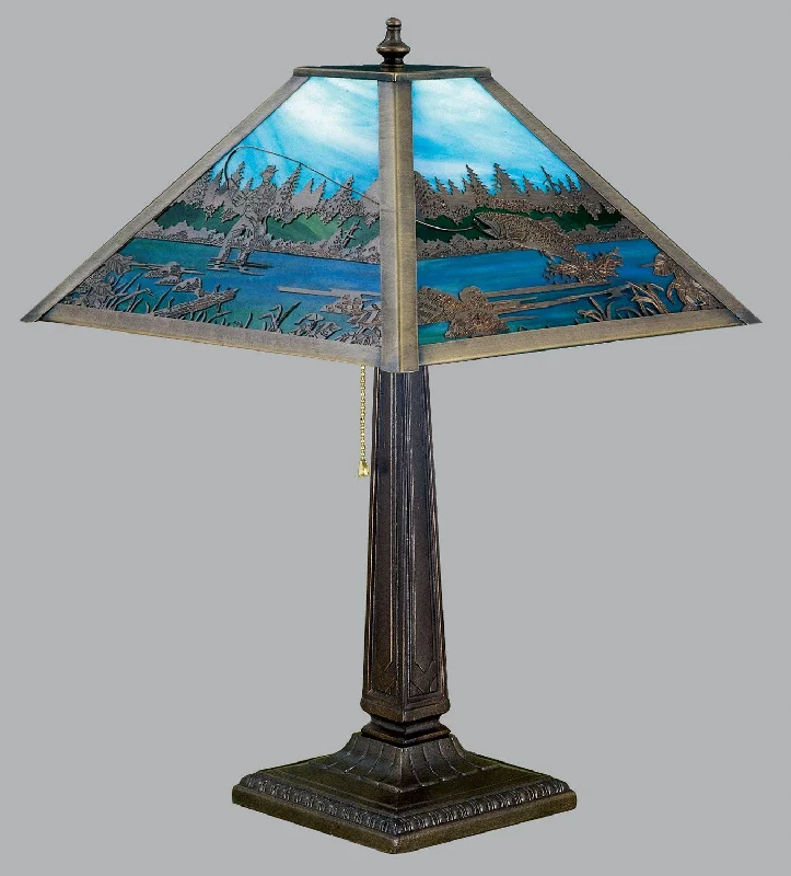 bohemian table lamps with colorful patterns for eclectic bedroomsTable Lamp