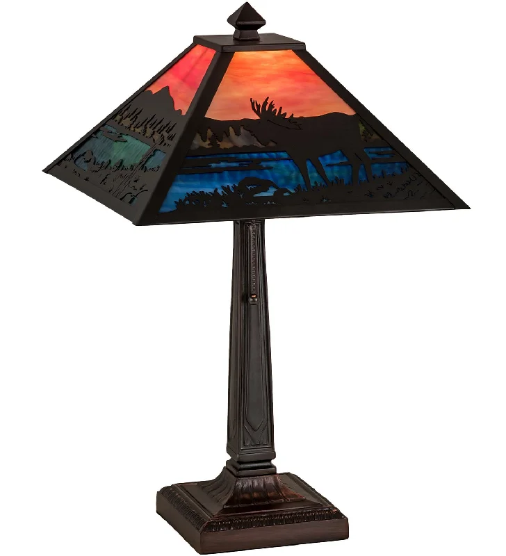 ceramic table lamps with hand painted designs for an artistic touchOne Light Table Lamp