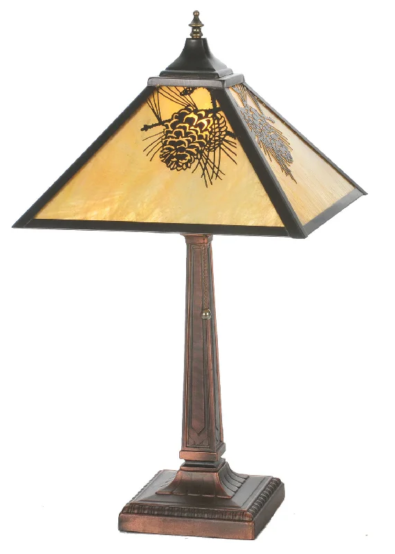 art deco table lamps with geometric shapes for a retro touchOne Light Table Base