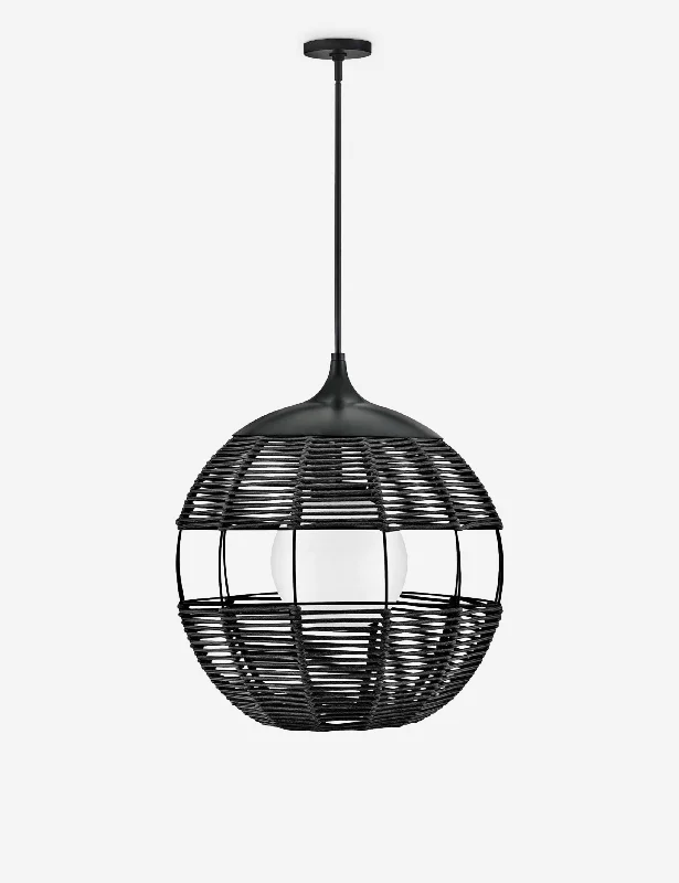 Industrial Style Ceiling Lights with Exposed Bulbs and Metal CagesIndustrial Style Ceiling Lights with Exposed Bulbs and Metal CagesOakes Outdoor Pendant Light