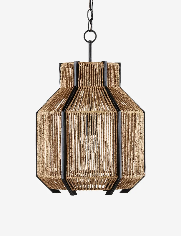 African - Inspired Ceiling Lights with Tribal Patterns and Natural MaterialsAfrican - Inspired Ceiling Lights with Tribal Patterns and Natural MaterialsPasha Pendant Light