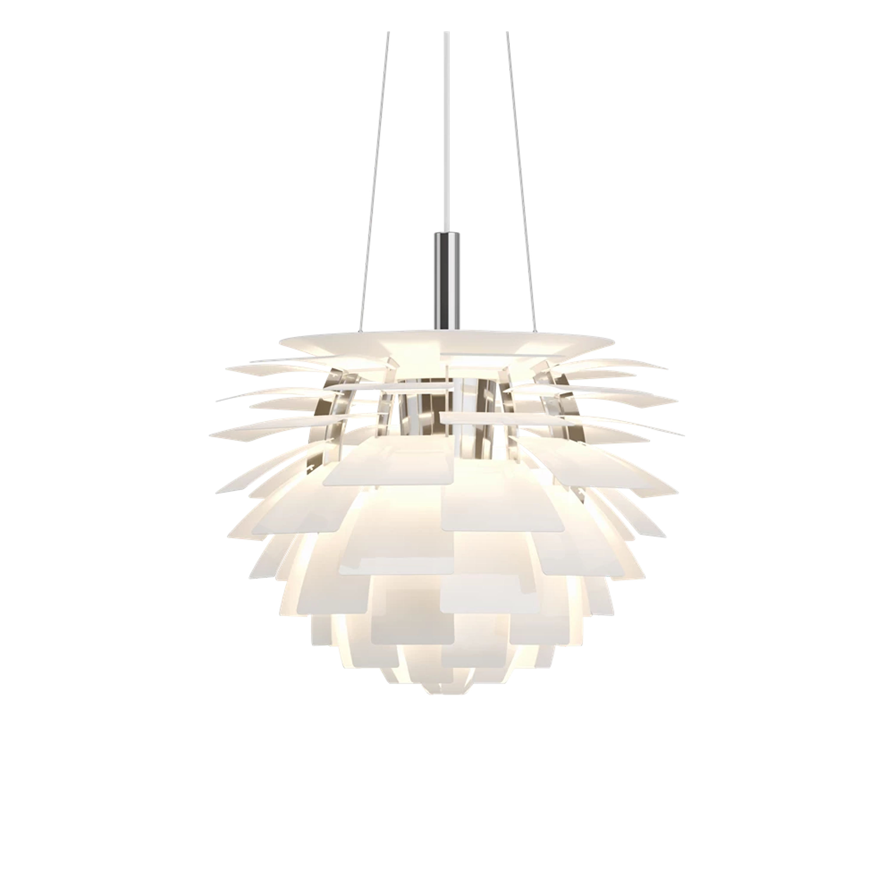 Art Deco Ceiling Lights with Geometric Patterns and Metallic FinishesArt Deco Ceiling Lights with Geometric Patterns and Metallic FinishesPH Artichoke Pendant Lamp