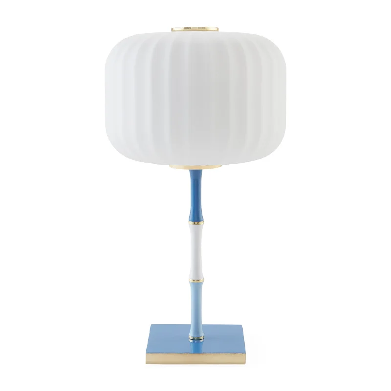 asian inspired table lamps with bamboo accents for a zen atmosphereScala Rechargeable Table Lamp